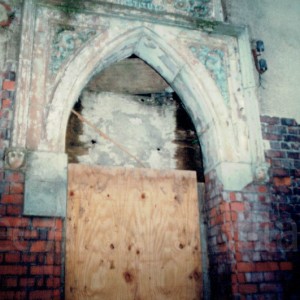 Abertillery: Six Bells Institute, Blaenau Gwent: being converted into flats, June 1995